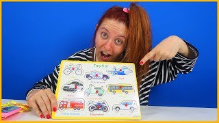 Taşıt Puzzle Yapbozu Yapıyoruz. Taşıtları Öğreniyorum - Bebek Oyunları screenshot 2
