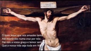 Video thumbnail of "Aos pés da Cruz | Pe. Henrique Faria [texto de Castro Gil]"