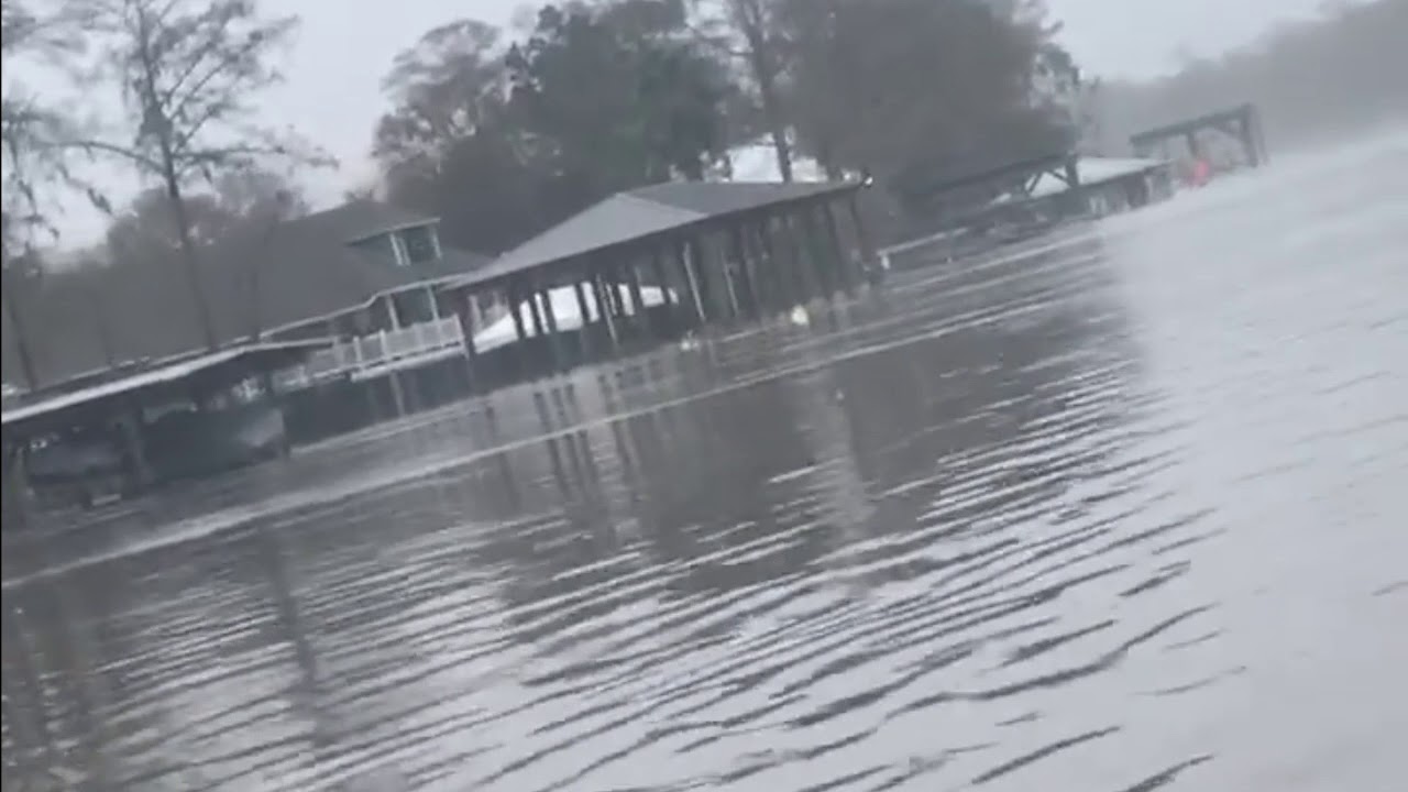 Flooding, Pascagoula, MS, January 3, 2019 YouTube