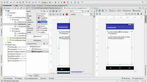 Android ile Mobil Programlama - Hesaplamalar App (Part 2 - Vize/Final Hesaplama)