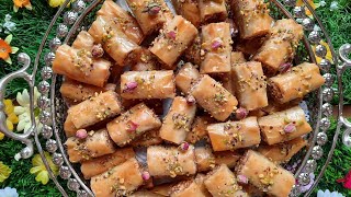 ‼‼‼Baklava??اروع حلوة تركية معسلة مع لمسة مغربية