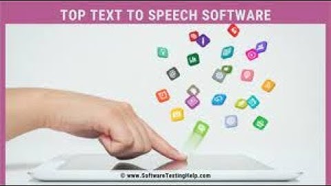 Create a text to speech converter using notepad in pc