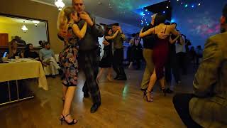 Part 4 Saturday evening tango with 7 tango teachers Golden Tango Weekend, TDJ Henry Viiret Estonia