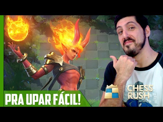 CHESS RUSH! O CARA FECHOU 5 PEÇAS NIVEL 3! ESTRATEGIA VAI ME