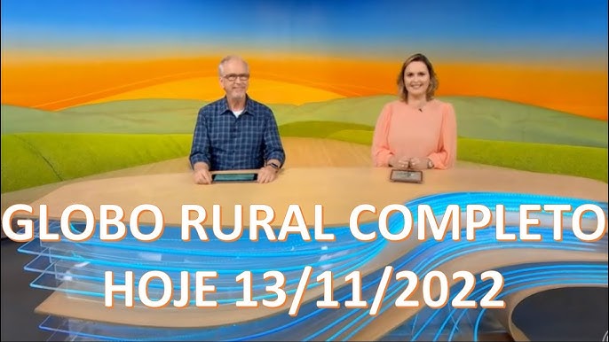 GLOBO RURAL HOJE COMPLETO 22/10/2023 #GLOBORURAL #GloboRuralCompleto  #GloboRuralDeHoje 