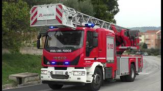 Autoscala Iveco EuroCargo Vigili del Fuoco Pesaro in Emergenza / Italian Fire Brigade in Emergency screenshot 3