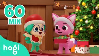 [XMAS] Sing Along with Christmas Carols and Presents🎁 | Rhymes Compilation | Pinkfong \& Hogi