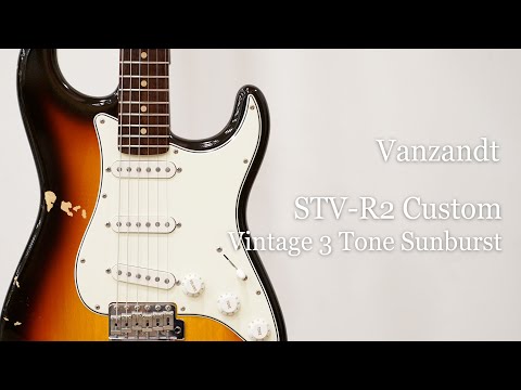 White Guitars - Vanzandt / STV-R2 Custom - Vintage 3 Tone Sunburst 