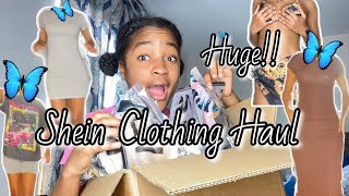 HUGE SHEIN SUMMER TRY ON HAUL 2021(trendy,cute and affordable)!!🦋
