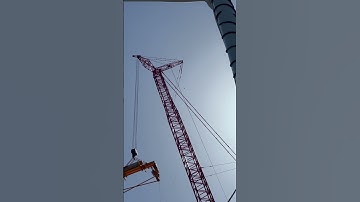 How to install windturbine pawan chaki kese lagti hain #turbine #renewableenergy #crane #shortsvideo