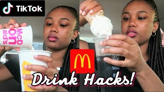 Testing Viral TikTok McDonald's Drink Hacks!