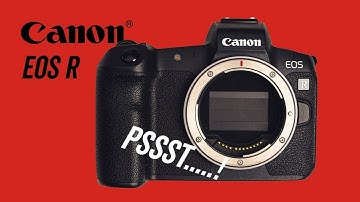 CANON EOS R  Silent Shutter Mode..really silent