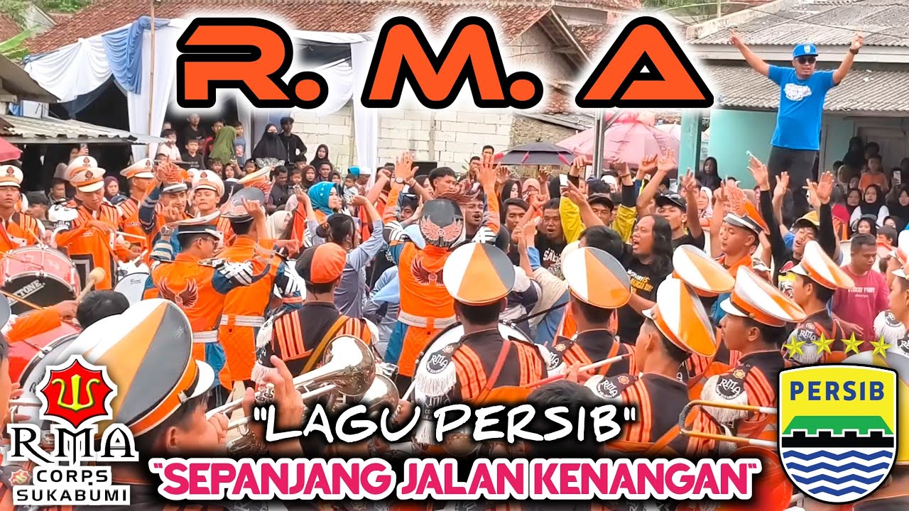 PERSIB SONG "SEPANJANG JALAN KENANGAN" COVER BY RMA CORP DRUMBAND 🤩