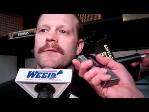 April 16 2011 Tim Thomas Boston Bruins NHL Playoff...