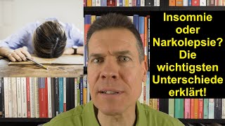 Insomnie oder Narkolepsie? Die 5 wichtigsten Unterschiede erklärt! - Fragen und Antworten #157