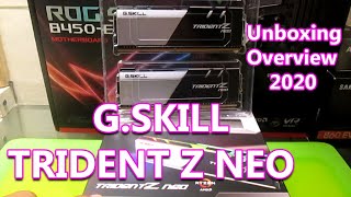 G.skill Trident Z Neo Unboxing Overview 2020