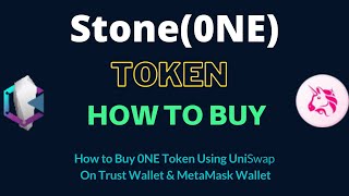 How to Buy Stone Token (0NE) Using UniSwap On Trust Wallet OR MetaMask Wallet screenshot 5