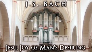 JS BACH - JESU, JOY OF MAN'S DESIRING BWV 147 - ORGAN OF ST. PANKRATIUS-KIRCHE, GÜTERSLOH, GERMANY chords