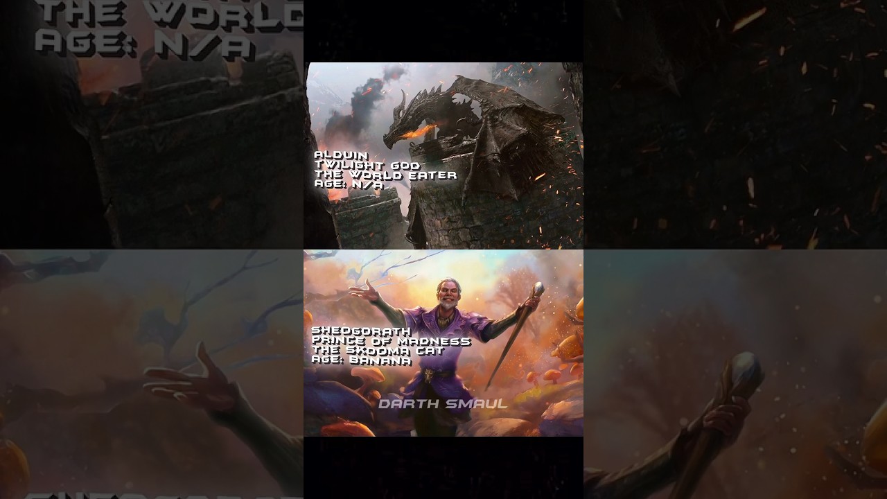 Sheogorath VS Alduin 