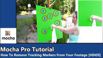 Mocha Pro Tutorial - How To Remove Tracking Markers From Your Footage [HINDI]