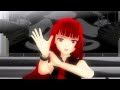 【MMD】モノクロ調のステージで恋の抑止力【魔王エンジェル】[HD1080p]