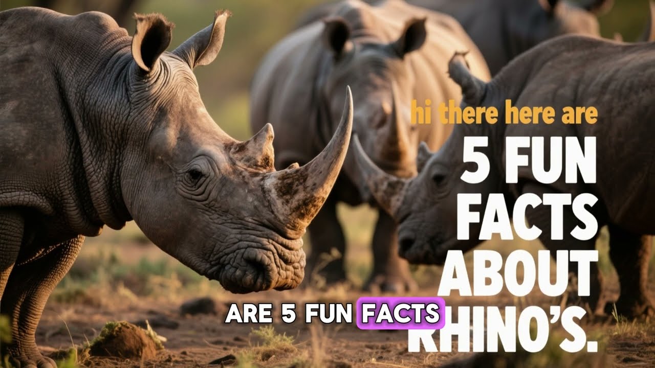 INTERESTING FACTS ABOUT THE RHINO - PART 2