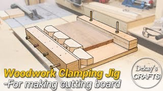 Simple Clamping Jig with Plywood & Bolt [woodworks]