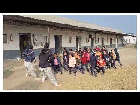 //Jay Academy School 🏫//1 to 100 counting exercise 🤸#students #shorts #school #exercise