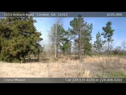 1553 Antioch Road, Cordele, GA home video tour