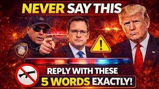 Lawyer: When Police Ask "Do You Have Weapons?" — Reply With These 5 Words Exactly!