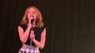 Kylie Minogue : Happy B'day Fifi & Sexy Love FIRST Performance. Bobby McGees, Melbourne 16.06.14