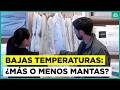 Ante bajas temperaturas: ¿Es mejor más o menos mantas para dormir?