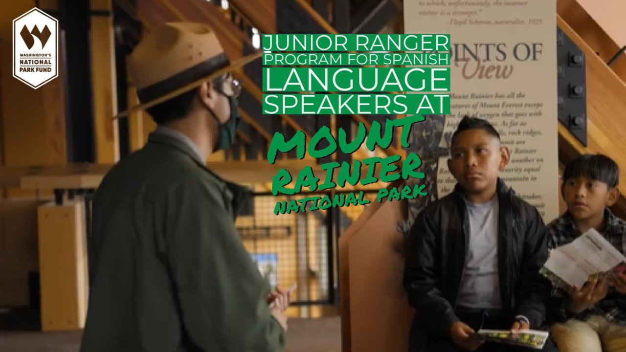Junior Ranger Program at Mount Rainier National Park for Spanish