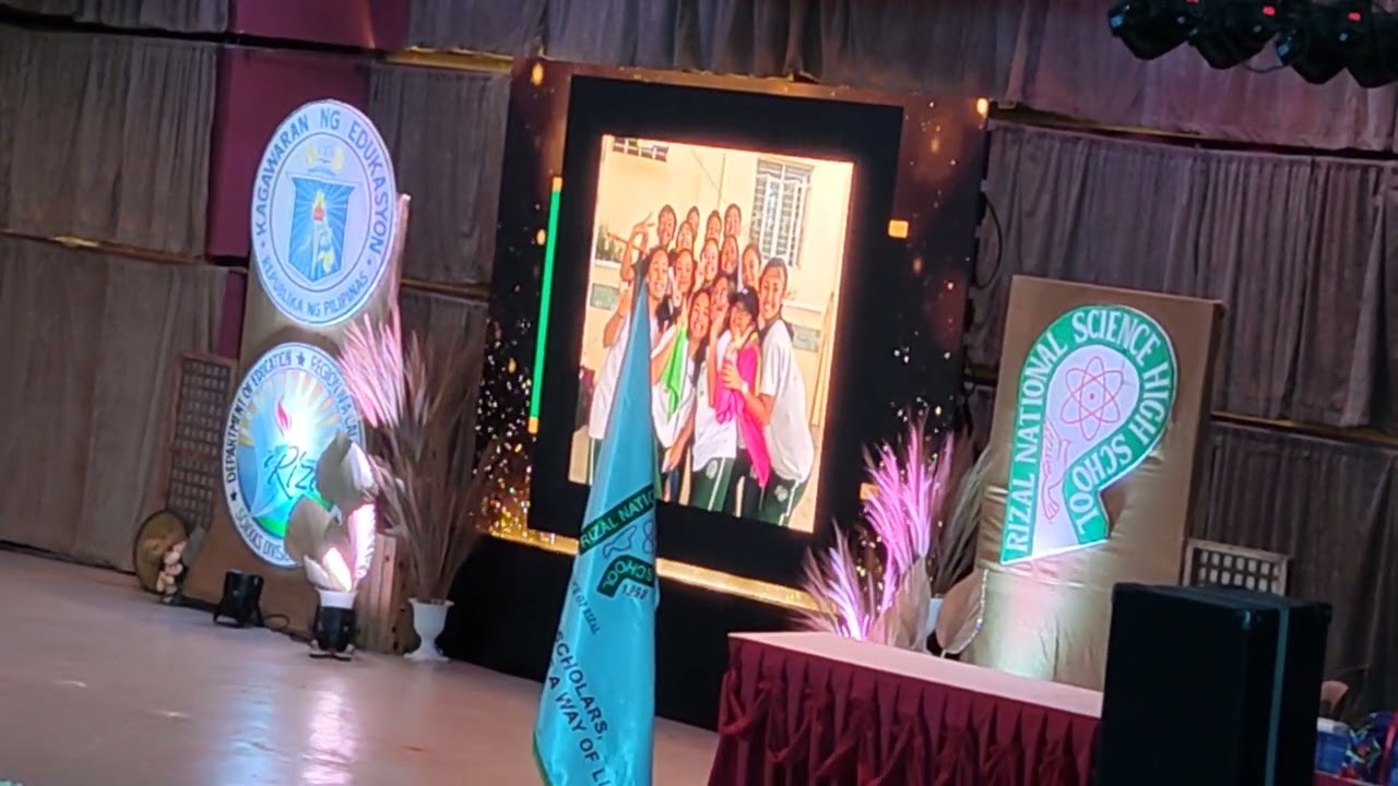 Rizal National Science High School Graduation Song Grade10 Batch S.Y