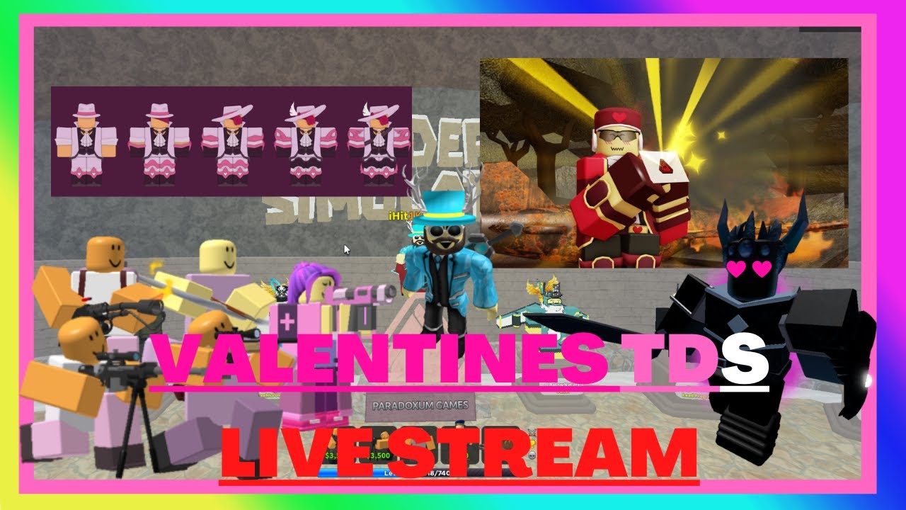 🔴(1000 SUB VOICE REVEAL) TDS VALENTINES UPDATE! LIVE STREAM Tower