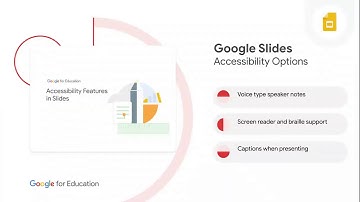 Accessibility Features in Google Docs & Slides