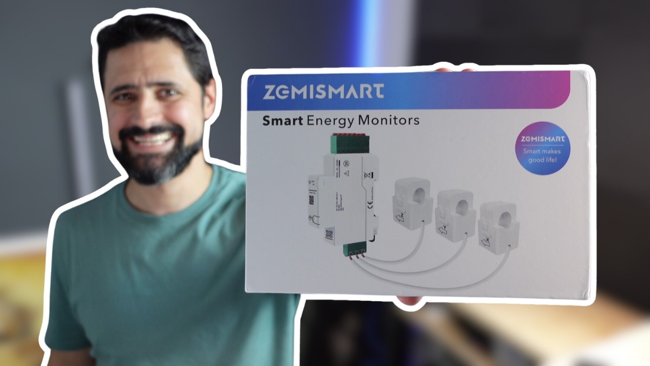 NOVÍSSIMO Medidor Zemismart Smart Energy Monitors 120A