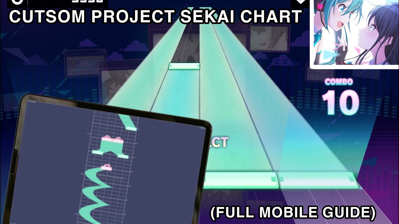 How to Make Your OWN Project Sekai Chart (MOBILE GUIDE)