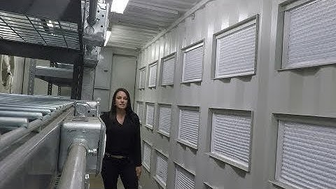 CryptoKube Bitcoin Mining Solution.  360 Bitmain S9 in 40 foot mobile data center