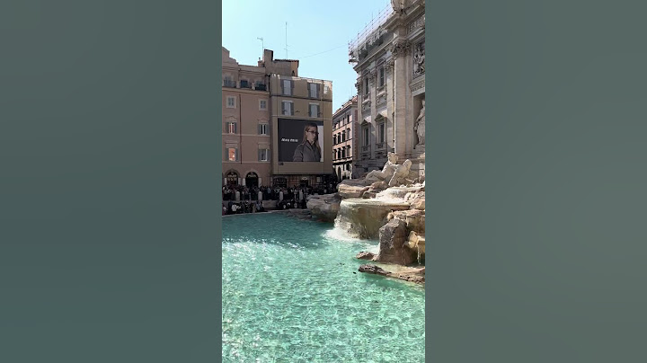 Trevi Fountain (Fontana di Trevi) 🇮🇹 | Rome’s Most Iconic Landmark #shorts