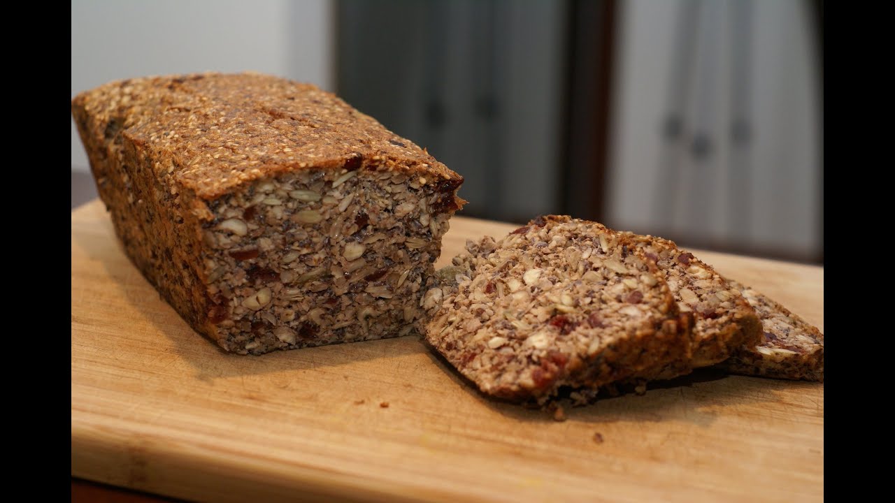 Bezglutenowy chleb z ziaren (krótka forma #13)