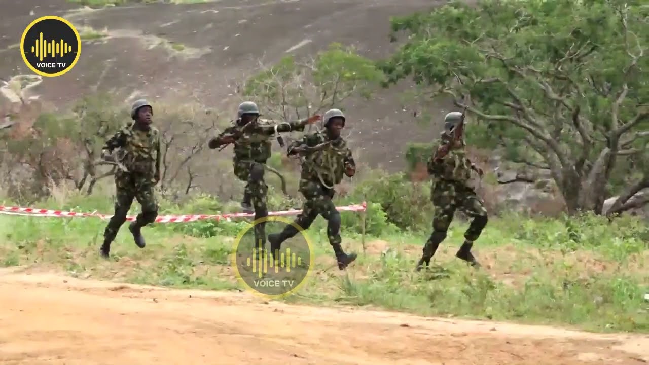 ⁣Nigeria Army Combat Training Nonstop Shootings'
