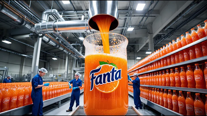 How FANTA is Made in Factory 🥤🥤