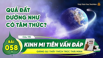 Quả Đất dường như có tâm thức? - Kinh Mi Tiên Vấn Đáp câu 115 | Bài 58 | Thầy Thích Trúc Thái Minh