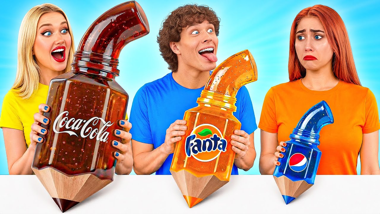 Big, Medium and Small Plate Challenge | Funny Situations and Fails by Super Hyper DO