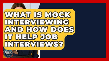 What Is Mock Interviewing And How Does It Help Job Interviews? - Second Chance Journey