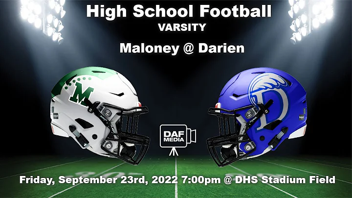 Darien HS Varsity Football vs. Maloney