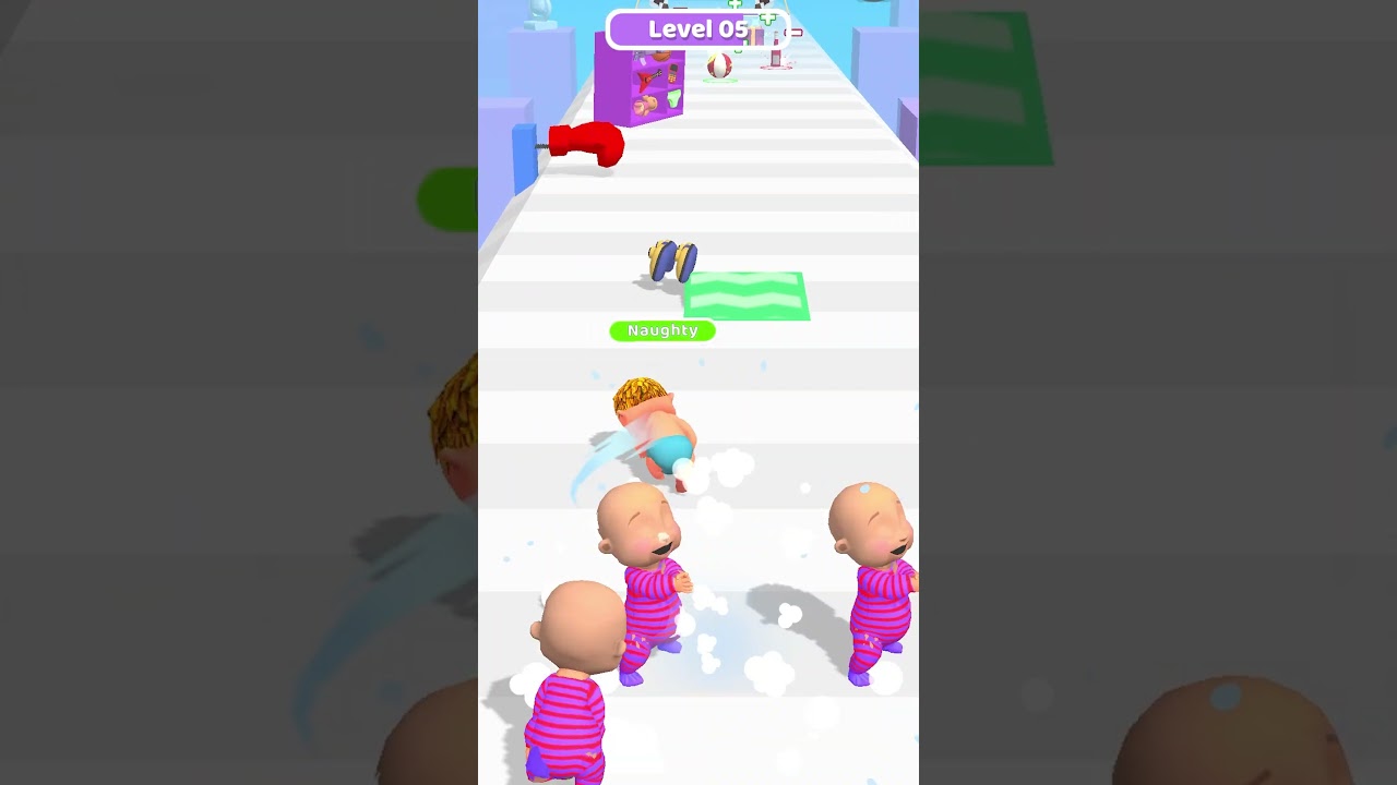 Good Or Bad Moms Life Run 3D - Gameplay