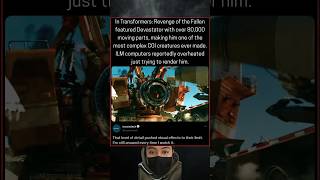 In Transformers Revenge Of The Fallen Featured Devastator With Over 80,000 Moving Parts.