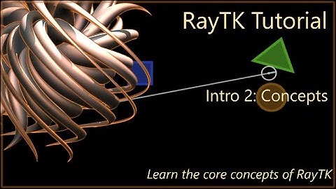 RayTK Intro Part 2: Concepts